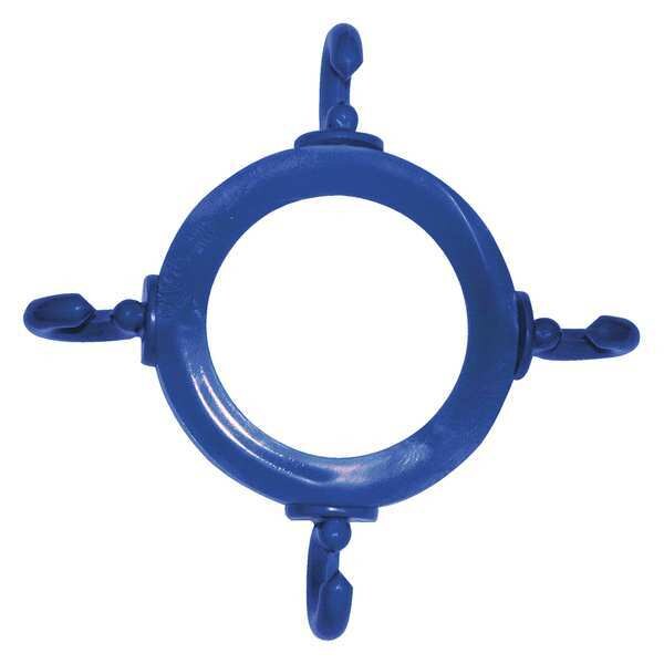 Cone Chain Connector, 2-3/4 in., Blue, PK6