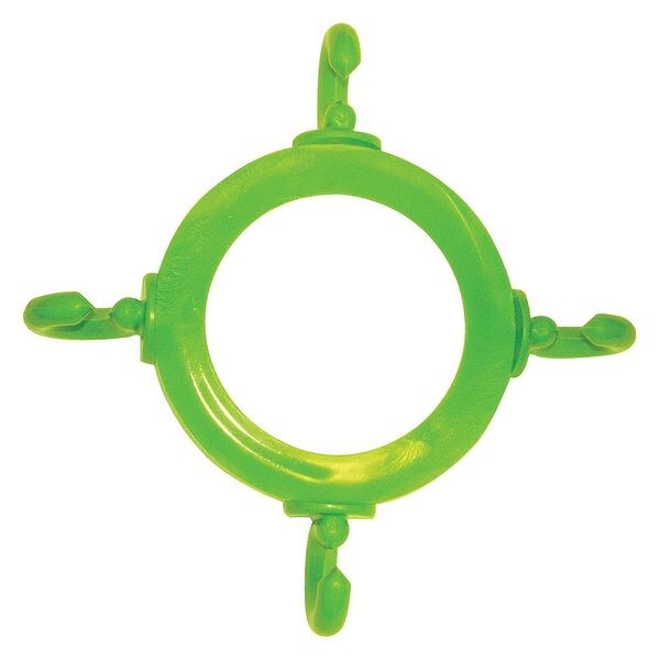 Cone Chain Connector, 2-3/4 in., Green, PK6