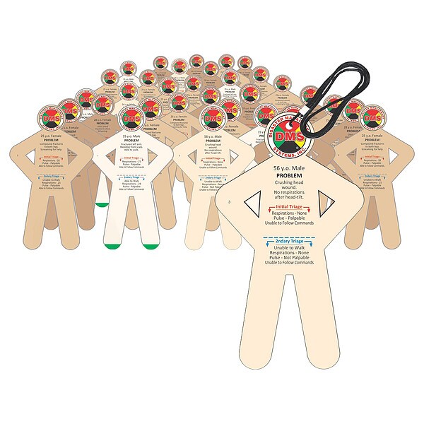 Patient Victim Cards, PK32