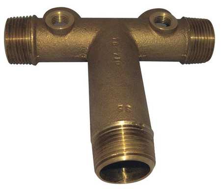 Tank Cross Tee, Male, 1 In x 5 In.