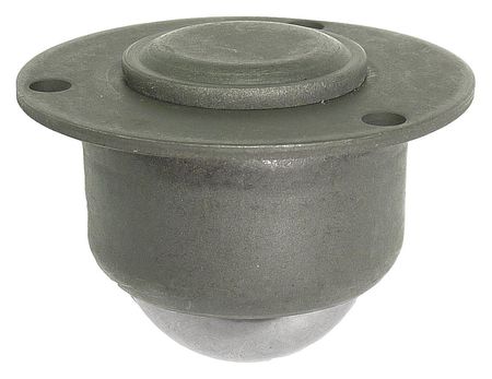 Ball Transfer, Cntrsunk, 1In Ball Dia