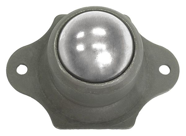 Ball Transfer, Flange, 1In Ball Dia