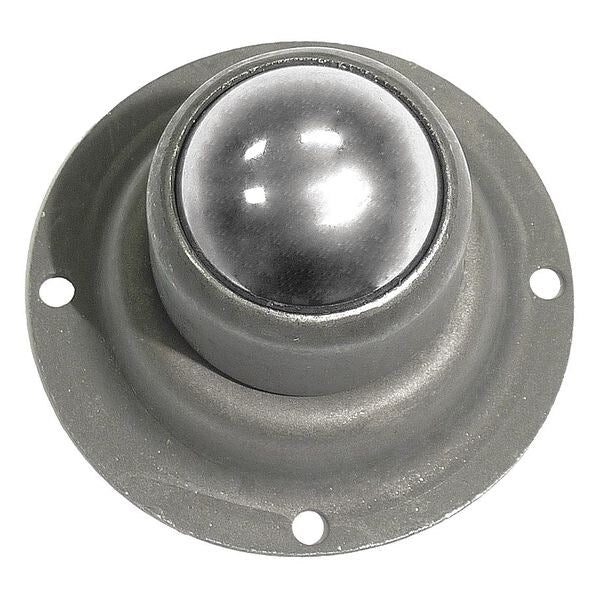 Ball Transfer, Flange, 1-1/8In Ball Dia