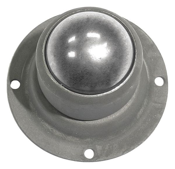 Ball Transfer, Flange, 1-1/4In Ball Dia