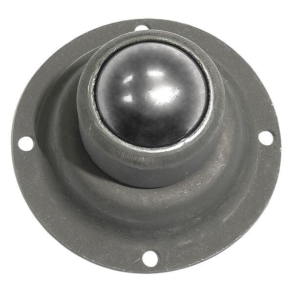 Ball Transfer, Flange, 1In Ball Dia