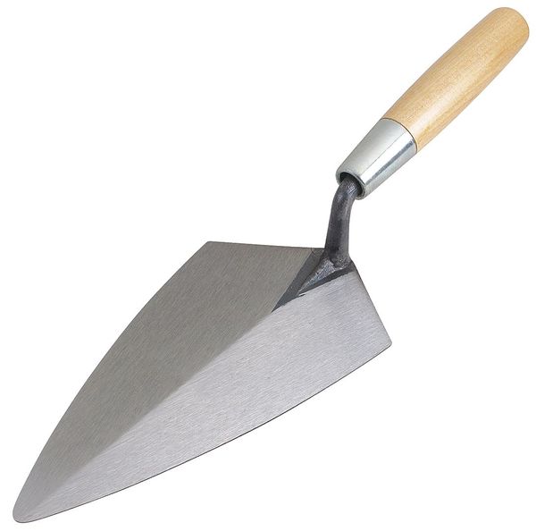 Brick Trowel, 10in L, Steel