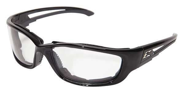 Safety Glasses, Wraparound Clear Polycarbonate Lens, Anti-Fog, Scratch-Resistant