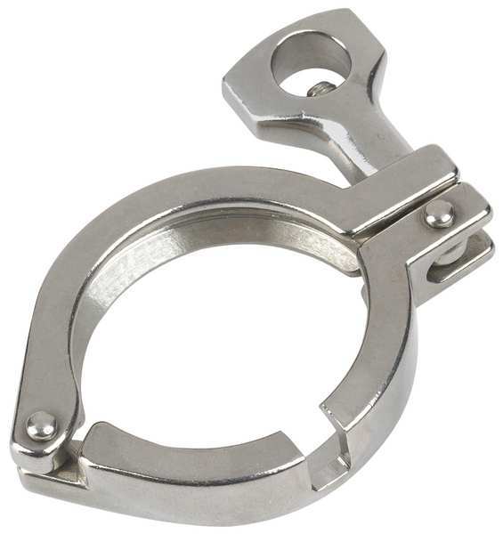 Clamp, 2 In, 304 Stainless Steel