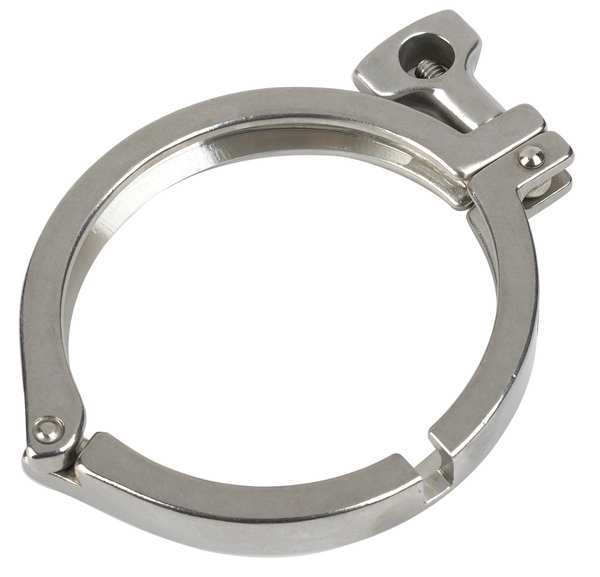 Clamp, 4 In, 304 Stainless Steel