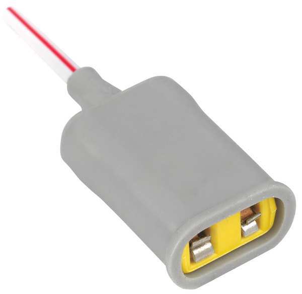 Temperature Probe, Long, Copper, Yellow