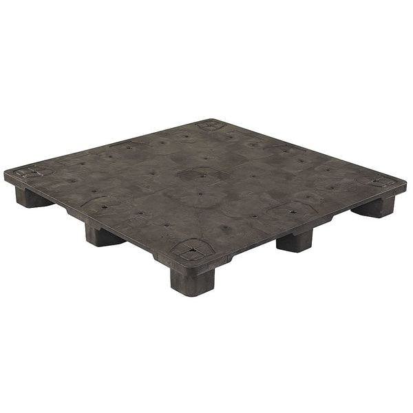 Recycled High Density Polyethylene Pallet, 48 in L, 48 in W, 5 1/2 in H