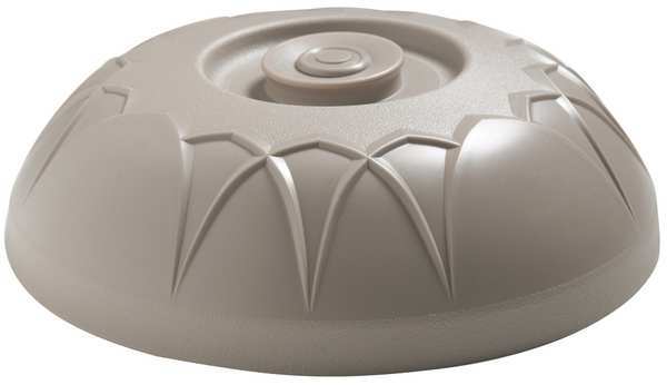 Insulated Dome, 10 In, Latte, PK12