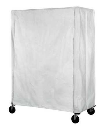 Cart Cover, 36x24x54, White, Nylon