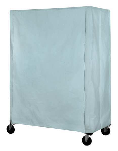 Cart Cover, 48x24x63, Blue, Nylon