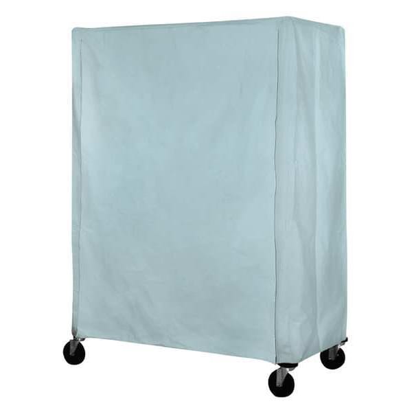 Cart Cover, 36x24x74, Blue, Nylon