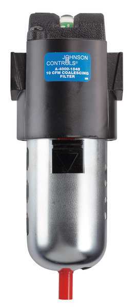 Pneumatic Oil Filter, 3/8 In. NPT, 17 cfm