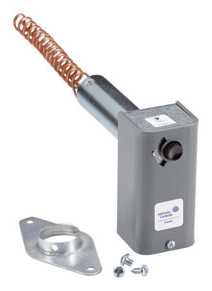 Line Volt Mechanical Tstat, Open/Close on Rise, SPDT, 120/208/240VAC