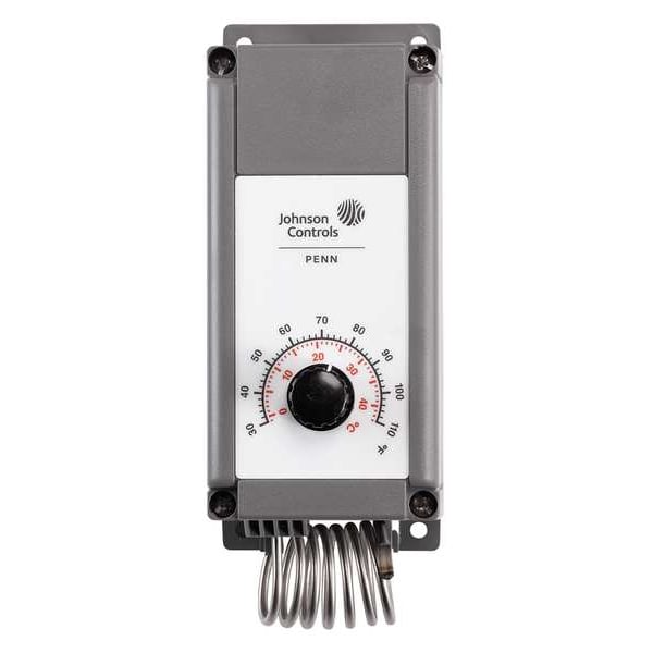 Line Volt Mechanical Tstat, Open/Close on Rise, SPDT, 120/208/240VAC