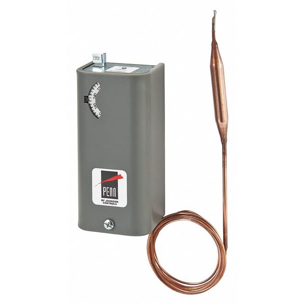 Line Volt Mechanical Tstat, Open/Close on Rise, SPDT, 120/208/240VAC