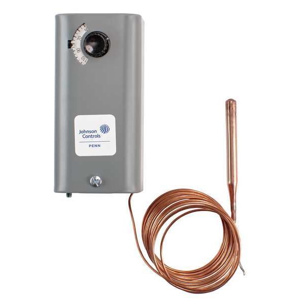 Line Volt Mechanical Tstat, Open High, 50 Degrees to 200 Degrees F