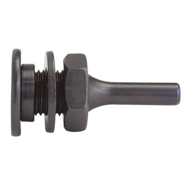 Flat Head Arbor, 1/4InDia, 3/8InHole