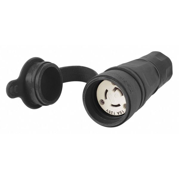 15A Watertight Locking Connector 2P 3W 125VAC L5-15R