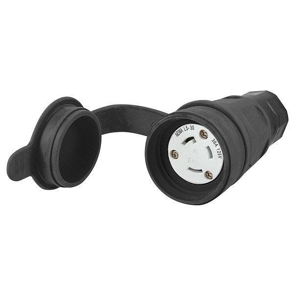 30A Watertight Locking Connector 2P 3W 125VAC L5-30R