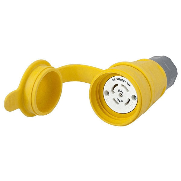 30A Watertight Locking Connector 4P 5W 347/600VAC L23-30R