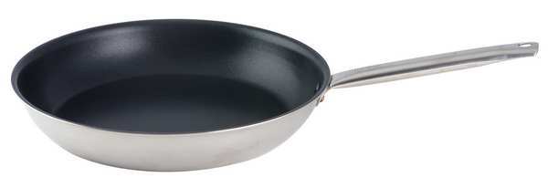 Non Stick Fry Pan, 1-1/2 qt, Silver