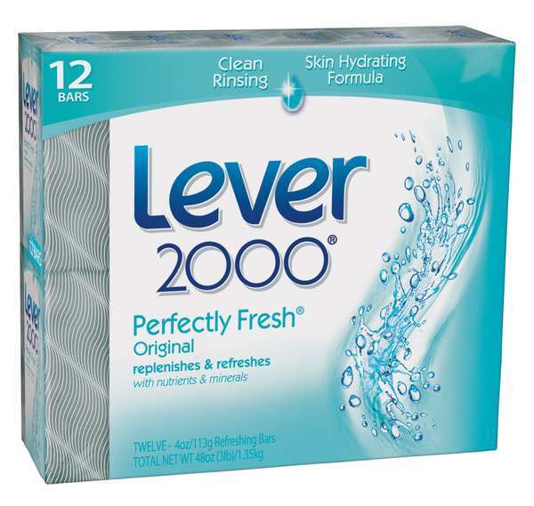 Bar Soap, 4 Oz., Fresh, Gentle, PK72