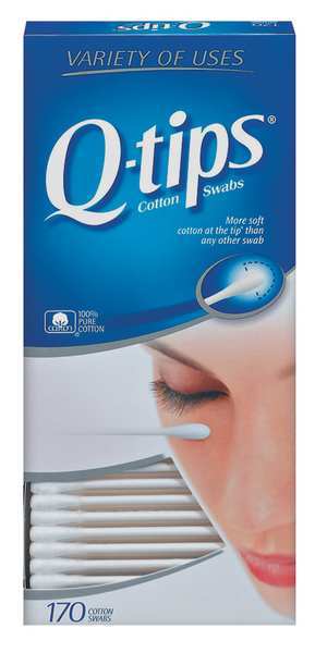 Cotton Tip Swab, Double Tip, 3In., PK144