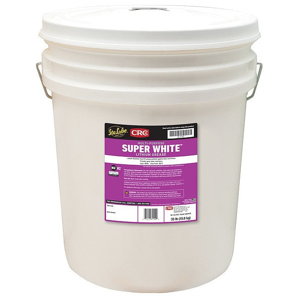 35 lb Multipurpose Grease Pail White