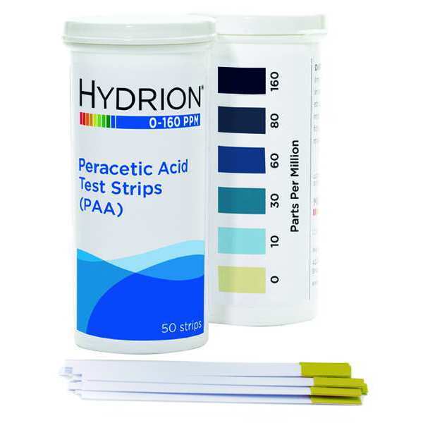 Peracetic Acid Test Strip, 50 Strips