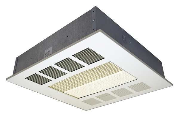 Electric Ceiling Heater, 277V, 4K Watts