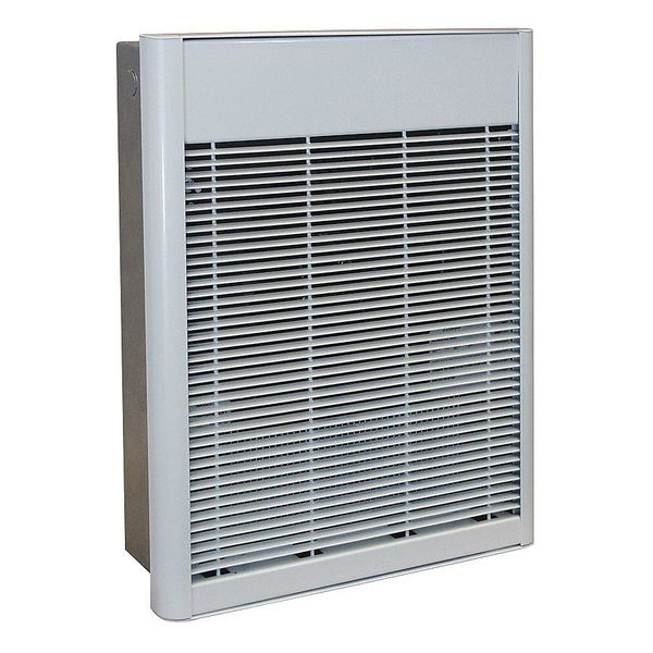 Recessed Electric Wall-Mount Heater, Recessed or Surface, 4000/2000 W