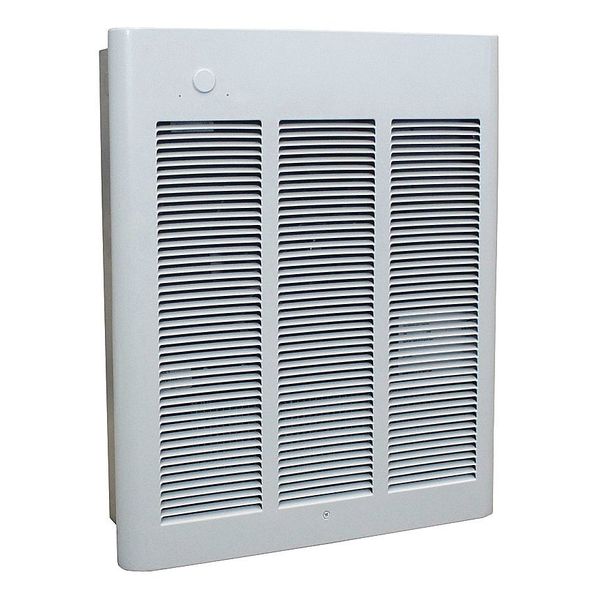 Recessed Electric Wall-Mount Heater, Recessed or Surface, 3000/1500 W