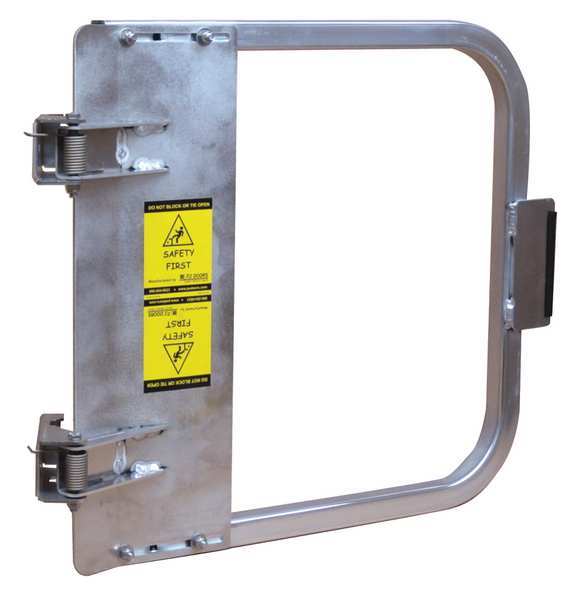 Safety Gate, 28-3/4 to 32-1/2 In, Alum