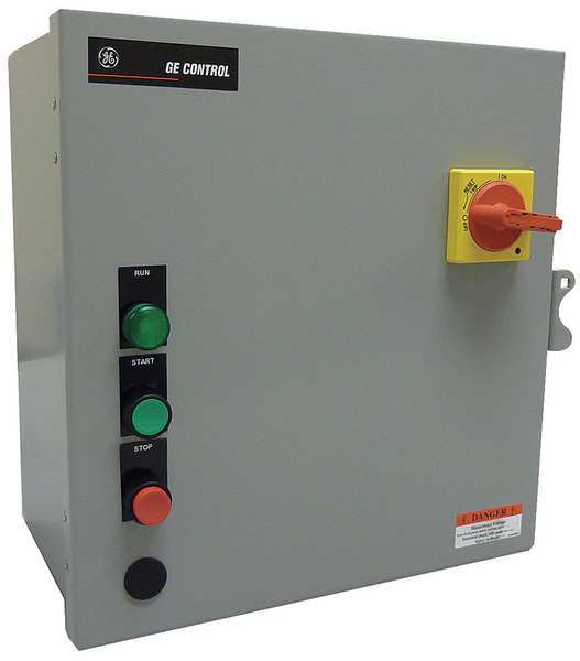 IEC Combo Str, 6.3 - 10 A, 120V Coil, 1 Enc