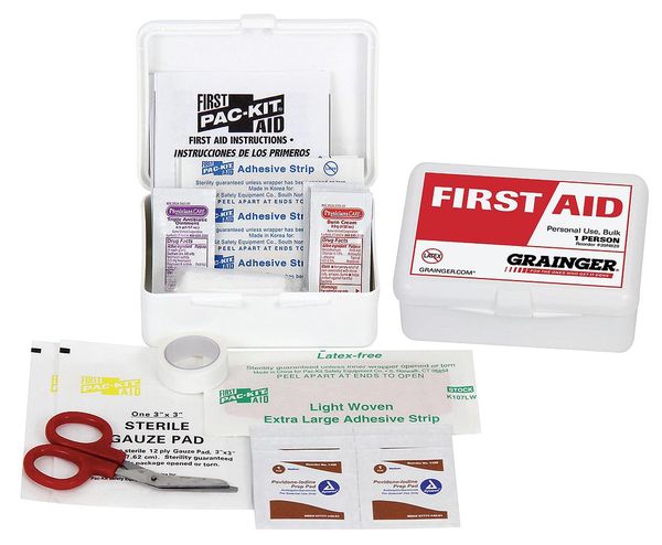 Bulk First Aid kit, Plastic, 1 Person