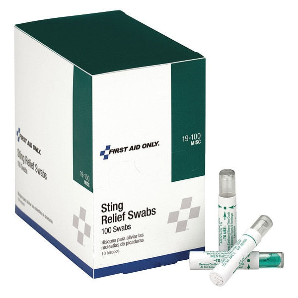 Sting Relief, Packet, 4-1/4 In., PK100
