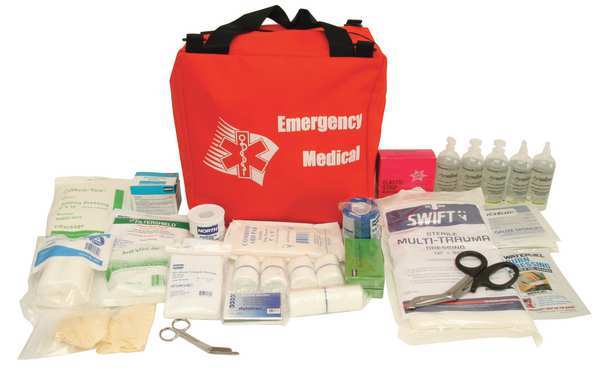 Bulk First Aid kit, Nylon, 50 Person