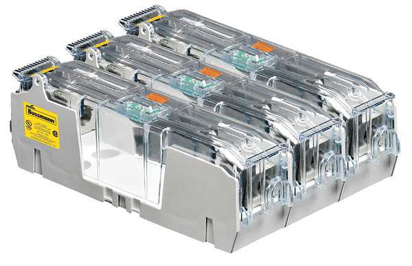 Fuse Block, Industrial, 200A, 3 Pole