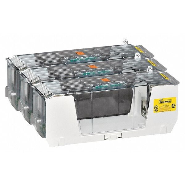 Fuse Block, Industrial, 600A, 3 Pole