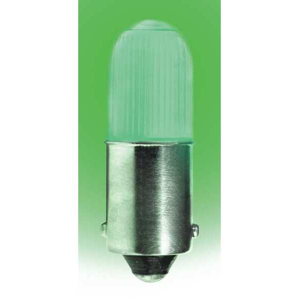 LED Lamp, Mini, T3 1/4, BA9S, Green