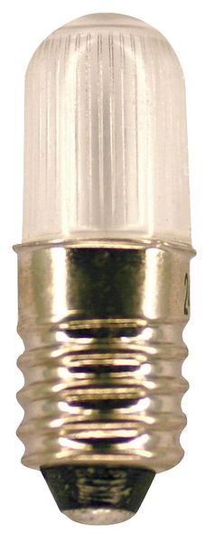 LED Lamp, Mini, T3 1/4, E10, Red