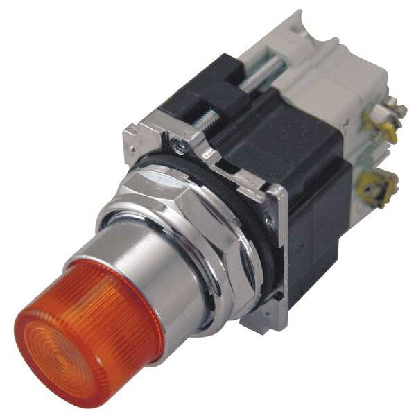 Illuminated Push Button, 30mm, 1NC