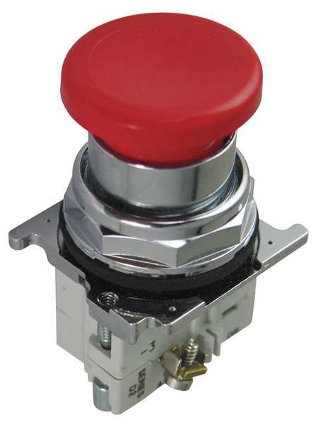 Non-Illuminated Push Button, 30mm, Metal