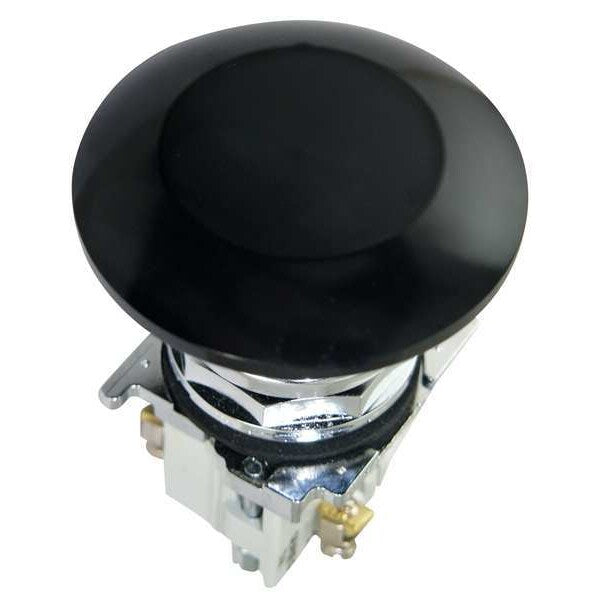 Non-Illuminated Push Button, 30mm, Black