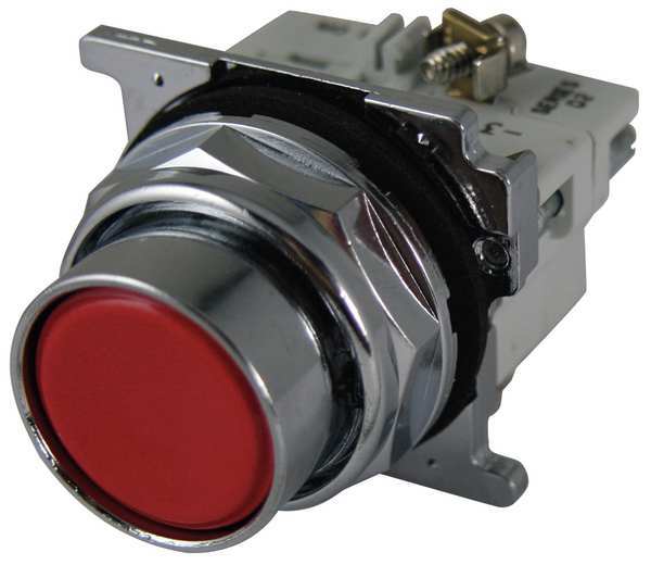 Non-Illuminated Push Button, 30mm, Metal
