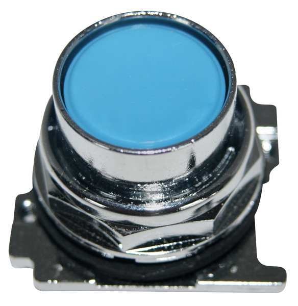Non-Illum Push Button Operator, 30mm, Blue